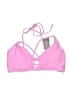 Ocean Blue Pink Swimsuit Top Size L - photo 1
