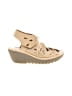 FLY London Tan Wedges Size EU 42 - photo 1