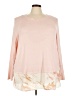Evri Pink Sweatshirt Size 3X - photo 1