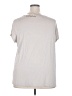 Venus Silver Short Sleeve Top Size 2X - photo 2