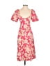 Every Tropical Pink Cocktail Dress Size XS - photo 1