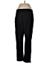 Weekends by Chico's Solid Black Active Pants Size Lg (2) - photo 2
