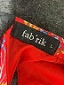 Fab'rik 100% Polyester Paisley Red Casual Dress Size L - photo 7