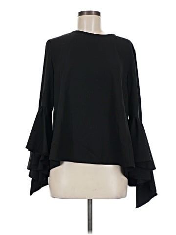 Carmen Carmen Marc Valvo Long Sleeve Blouse (view 1)