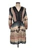 Floreat Print Multi Color Brown Casual Dress Size 2 - photo 1