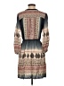 Floreat Print Multi Color Brown Casual Dress Size 2 - photo 2
