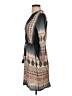 Floreat Print Multi Color Brown Casual Dress Size 2 - photo 5
