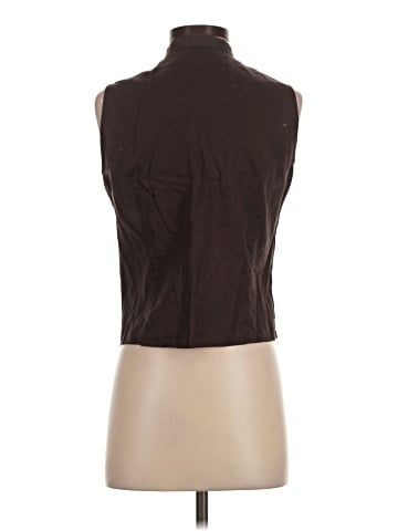 Calvin Klein Sleeveless Button-Down Shirt (view 2)