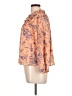 Socialite Orange 3/4 Sleeve Blouse Size L - photo 5