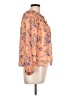 Socialite Orange 3/4 Sleeve Blouse Size L - photo 4