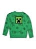 Minecraft Graphic Green Pullover Sweater Size 6 - photo 1