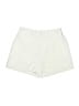 Nine West 100% Polyester Solid Ivory Shorts Size XS - photo 1