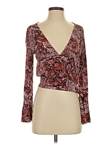 Wild Pearl Long Sleeve Blouse (view 1)