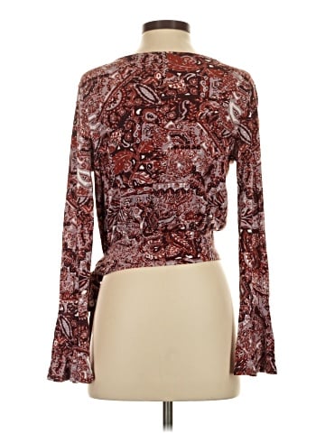 Wild Pearl Long Sleeve Blouse (view 2)