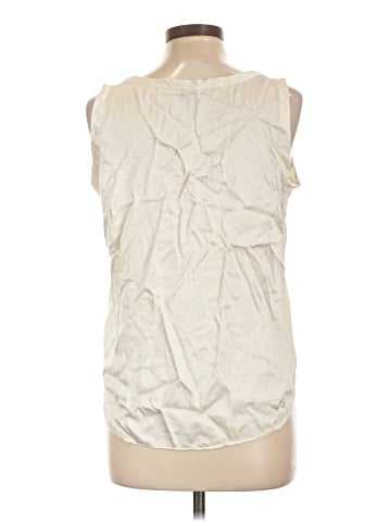 Lafayette 148 New York Sleeveless Silk Top (view 2)