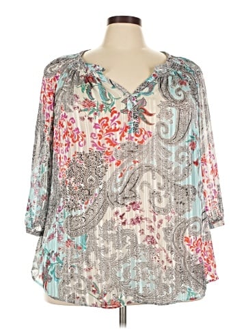 Daniel Rainn 3/4 Sleeve Blouse (view 1)