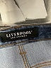Liverpool Los Angeles Stripes Blue Jeans Size 6 - photo 7