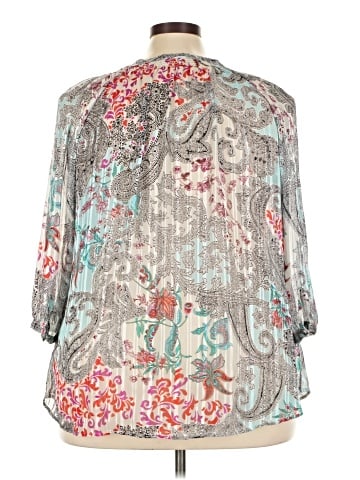 Daniel Rainn 3/4 Sleeve Blouse (view 2)