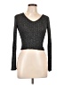 Bear Dance Gray Long Sleeve Top Size L - photo 1
