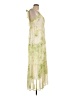 Line & Dot 100% Polyester Tie-dye Green Casual Dress Size L - photo 4