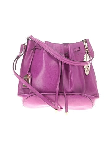 Lauren by Ralph Lauren Leather Bucket Bag (view 1)