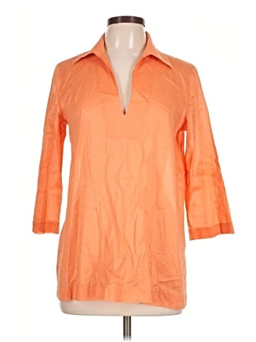 Theory 3/4 Sleeve Button-Down Shirt (view 1)