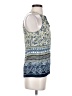 Lovestitch 100% Rayon Blue Sleeveless Blouse Size S - photo 4