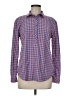Southern Tide Checkered-gingham Blue Long Sleeve Button-Down Shirt Size M - photo 1