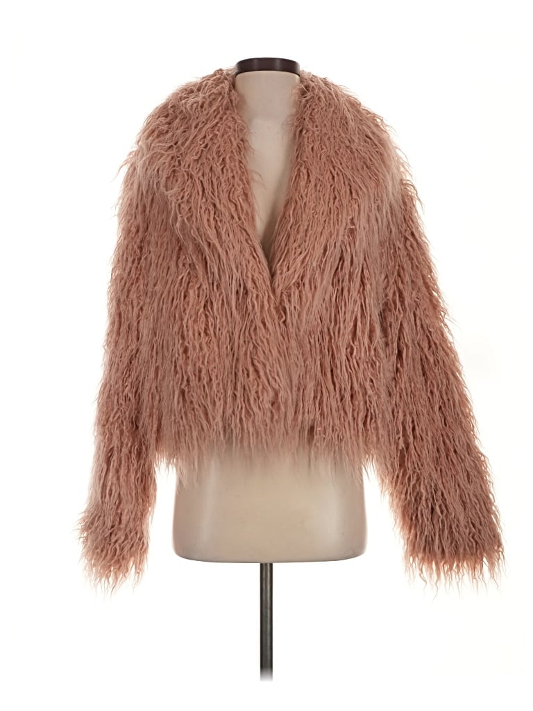 Wild Fable Faux Fur Jacket In Pink