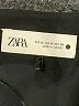 Zara Solid Black Casual Dress Size M - photo 7