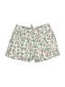 Crewcuts Outlet 100% Cotton Floral Ivory Shorts Size 5 - photo 1