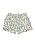 Crewcuts Outlet 100% Cotton Floral Ivory Shorts Size 5 - photo 2