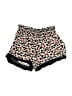 Justice Floral Black Shorts Size 7 - photo 1