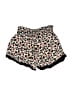 Justice Floral Black Shorts Size 7 - photo 2