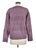 Ann Taylor Factory Solid Purple Pullover Sweater Size XL - photo 2