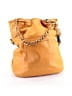 B Makowsky 100% Leather Yellow Leather Hobo One size - photo 3