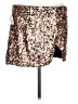 Free People Gold Formal Skirt Size 10 - photo 1