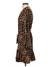MICHAEL Michael Kors 100% Polyester Animal Print Brown Casual Dress Size S - photo 5