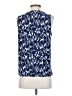 AK Anne Klein Blue Sleeveless Blouse Size S - photo 2