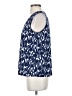 AK Anne Klein Blue Sleeveless Blouse Size S - photo 5