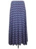 Lularoe Chevron-herringbone Blue Casual Skirt Size XL - photo 2