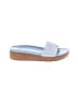Donald J Pliner 100% Leather Blue Wedges Size 7 - photo 1