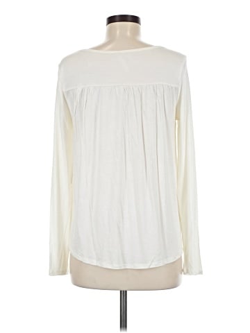 Color Thread Long Sleeve Blouse (view 2)