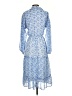 Mi ami Paisley Blue Casual Dress Size S - photo 2
