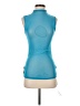 Missguided Blue Sleeveless Top Size S - photo 1