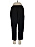 Citron Solid Black Casual Pants Size L - photo 2