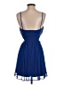 Steppin' Out Solid Blue Cocktail Dress Size S - photo 2