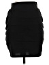 Iz Byer Solid Black Casual Skirt Size S - photo 1