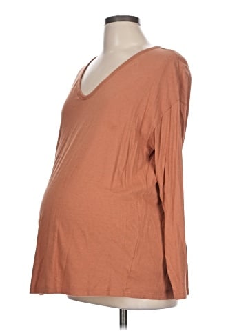 Old Navy - Maternity 3/4 Sleeve T-Shirt (view 1)