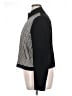 Peter Nygard Houndstooth Black Track Jacket Size XL - photo 5